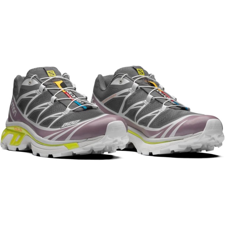 Tenis Salomon Xt-6 Feminino Cinzentas Escuro Roxo | PT A63078